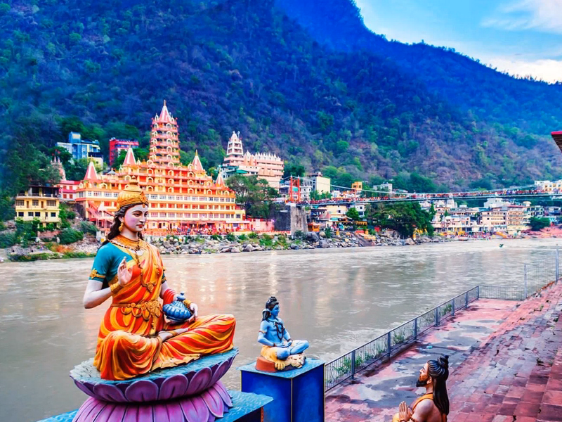 Yoga by the Ganges in Rishikesh